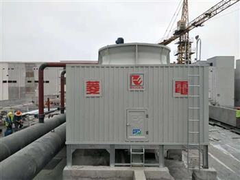 逆流式冷却塔结构示意图解析